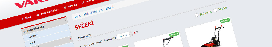 SHOP.VARI.CZ - Zahradní technika